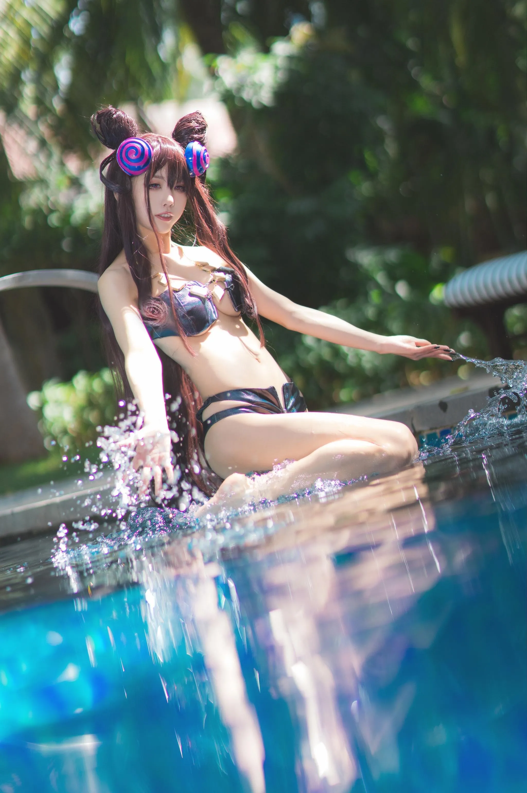 水淼 – NO.42 紫式部水着Ver [41P]插图3